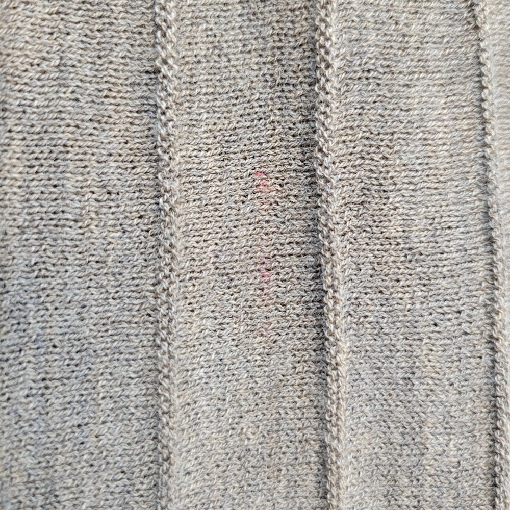 Eileen Fisher Cardigan Womens Small Petite Brown Wool Italian Yarn Open Front - Picture 4 of 10
